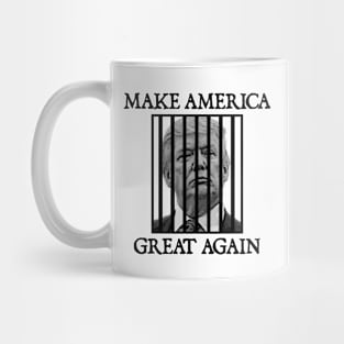 Trump Behind Bars Mug